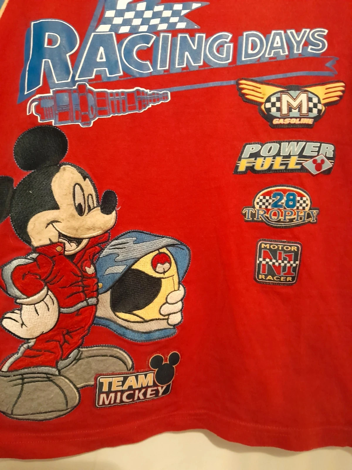 Camiseta Disney, Mickey, 8 anos Vermelho estampado – photo 5